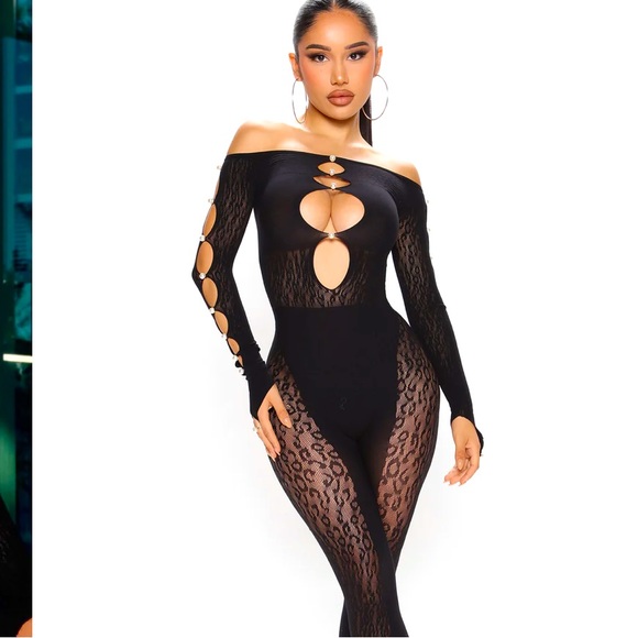 Fashion Nova Pants - Fashion Nova Sierra Seamless Jumpsuit